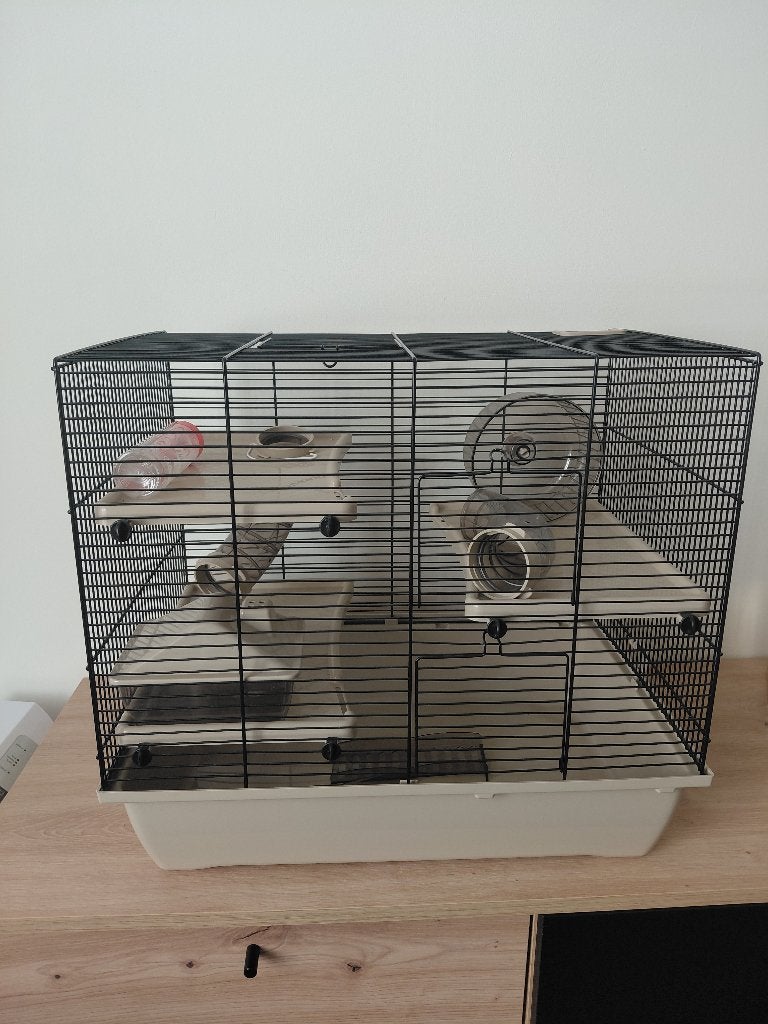 Cage à hamster en parfait état, Animaux & Accessoires, Moins de 60 cm, Cage, Comme neuf, Rat