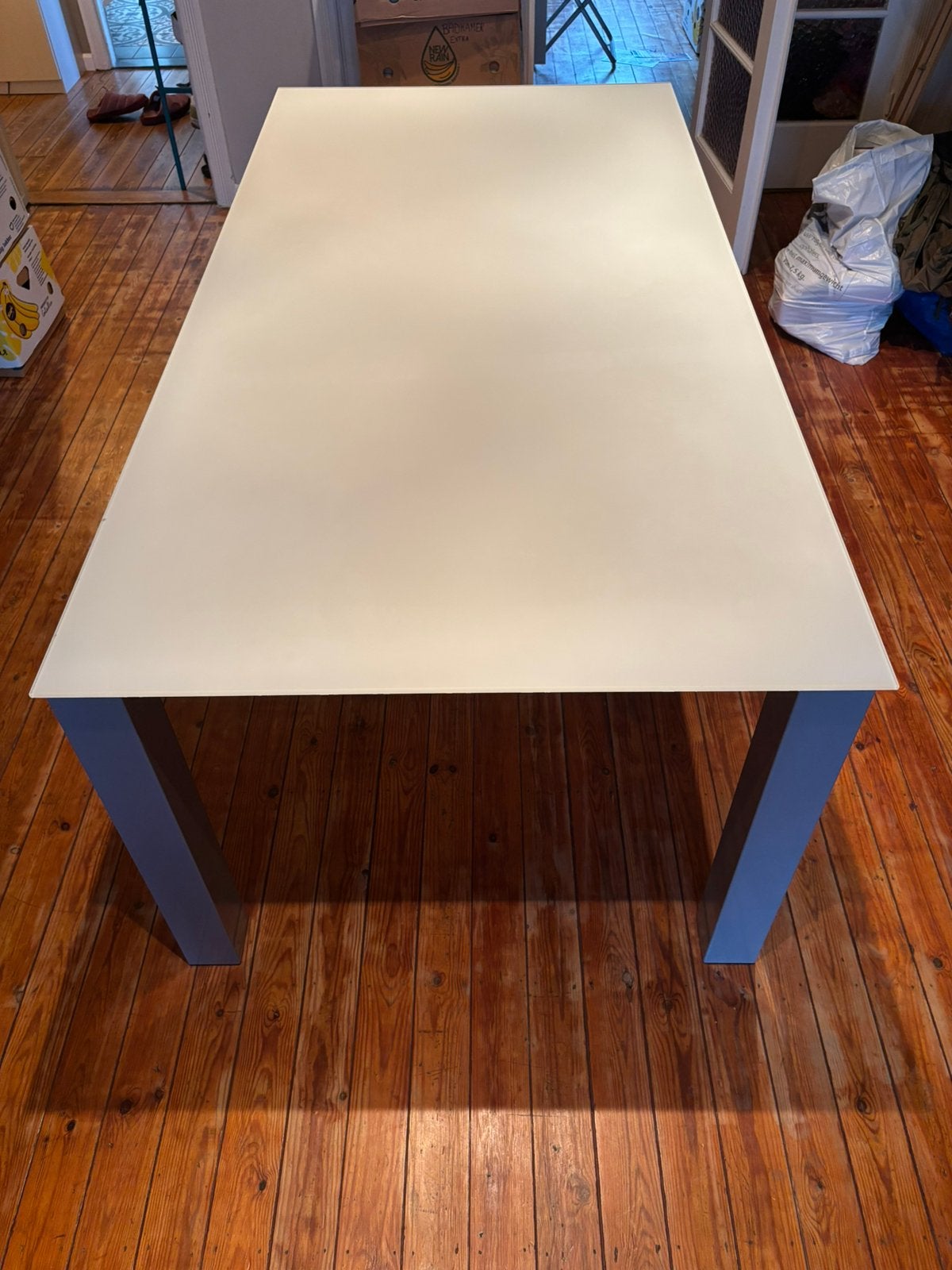 Table en verre, Maison & Meubles, Enlèvement, Comme neuf