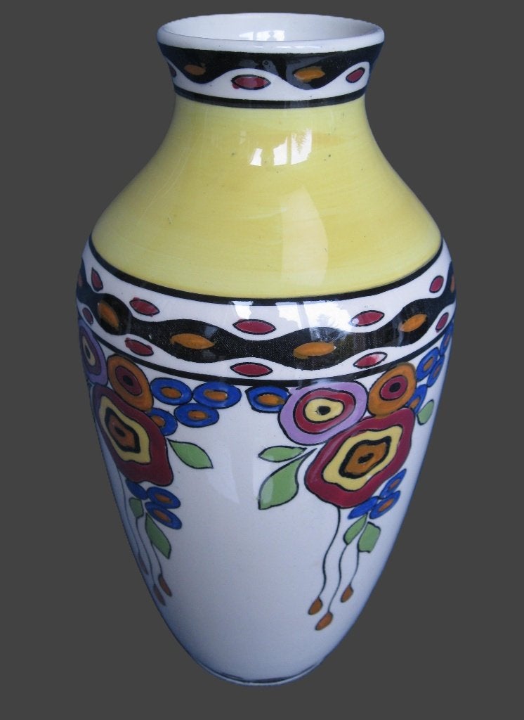 CH. CATTEAU   VAAS (V806) Boch La Louviere Keramis, Antiquités & Art, Antiquités | Vases, Enlèvement