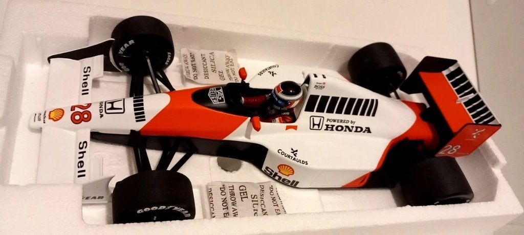 1/18 McLaren Honda MP4/5B 3.5 V10 Gerhard Berger 1990, Hobby en Vrije tijd, Modelauto's | 1:18, Ophalen of Verzenden, Nieuw, Auto