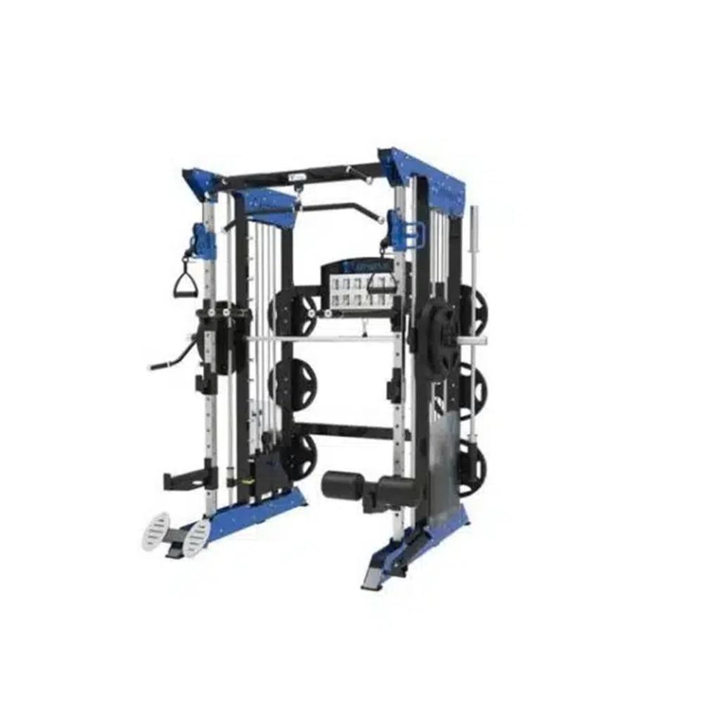 GymFit - Multi Functionele Smith Machine - Met Gewichtenblok, Sport en Fitness, Fitnessmaterialen, Ophalen of Verzenden, Zo goed als nieuw