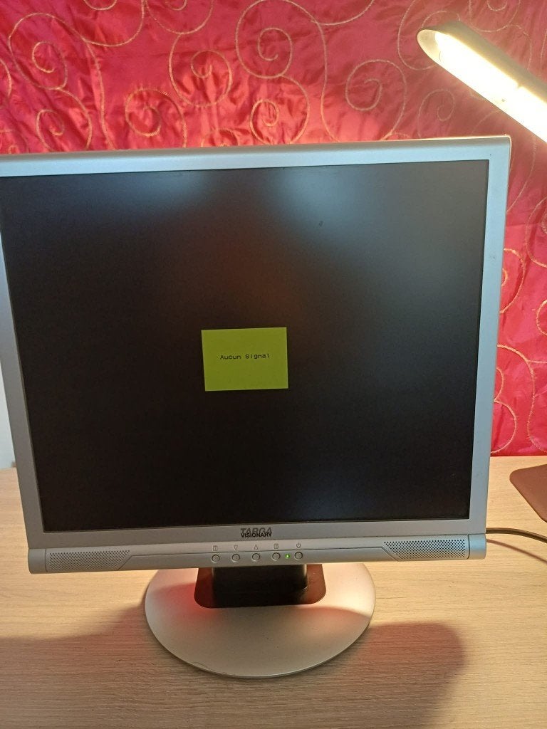 19" retro LCD PC-beeldscherm - Targa Visionary 19-4, Computers en Software, Monitoren, Gebruikt, Ophalen of Verzenden, Lidl, Overige typen