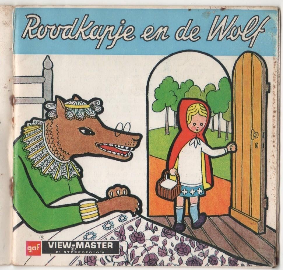 View-master Le petit chaperon rouge B 420 NL, Enlèvement ou Envoi