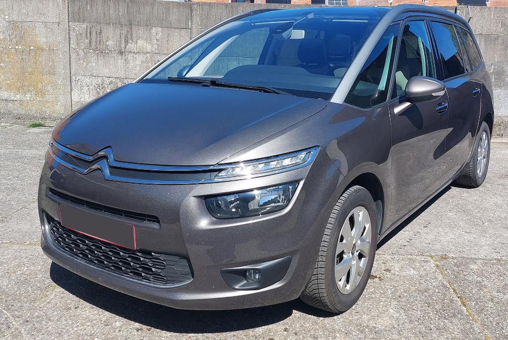 Citroen C4 Grand Picasso 1,6 i(benz.) b.j.2015, 7-pl., Auto's, Euro 5, Monovolume, 1600 cc, Multifunctioneel stuurwiel