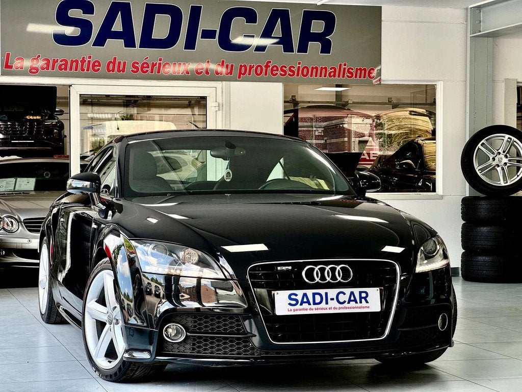 Audi TT Coupé 1.8 TFSI 160cv S LINE - S Tronic (bj 2013), Auto's, Audi, TT, Gebruikt, Zwart, 4 cilinders