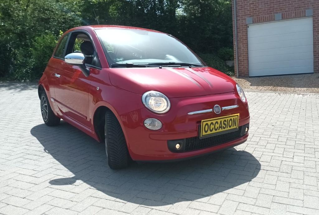 Fiat 500 0.9 Twin Air 2011 Benzine Airconditioning, Auto's, Fiat, Voorwielaandrijving, 63 kW, 875 cc, Overige kleuren