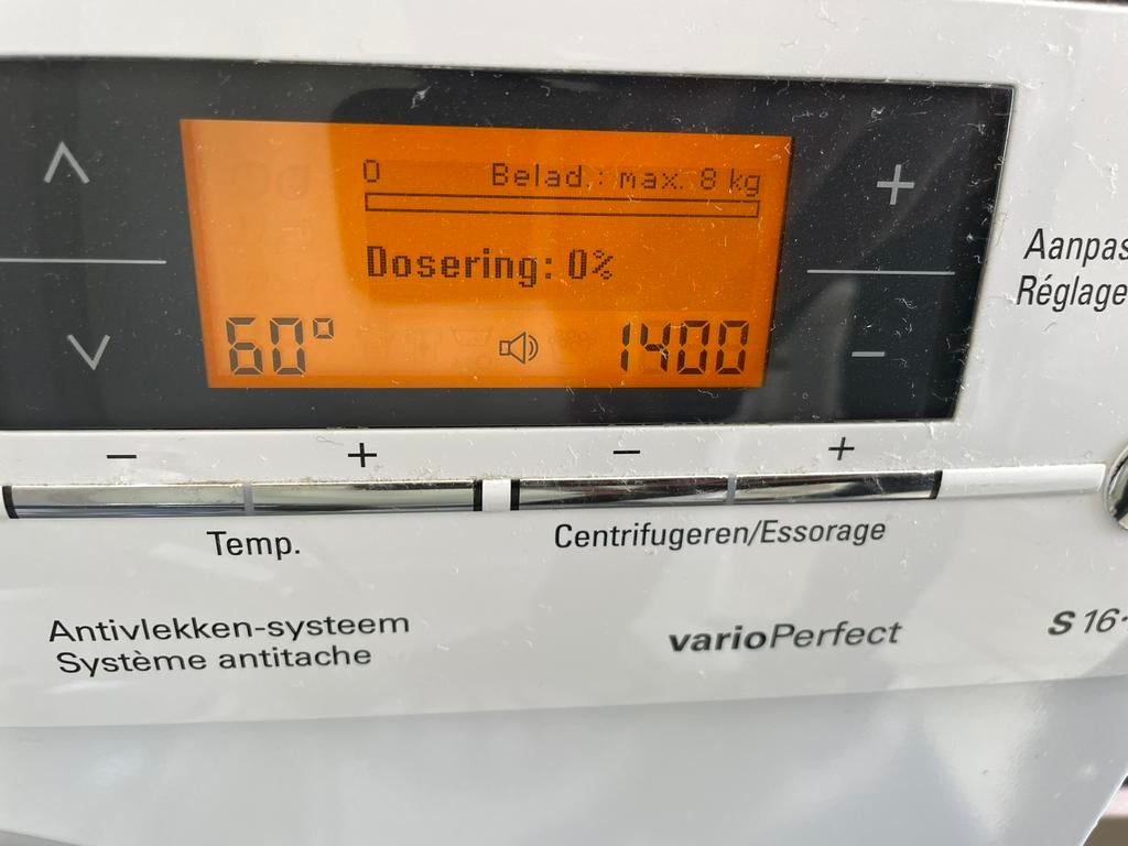 Siemens 8kg wasmachine 1600 toeren, Elektronische apparatuur, Wasmachines, Ophalen, 6 tot 8 kg, 85 tot 90 cm, 1600 toeren of meer