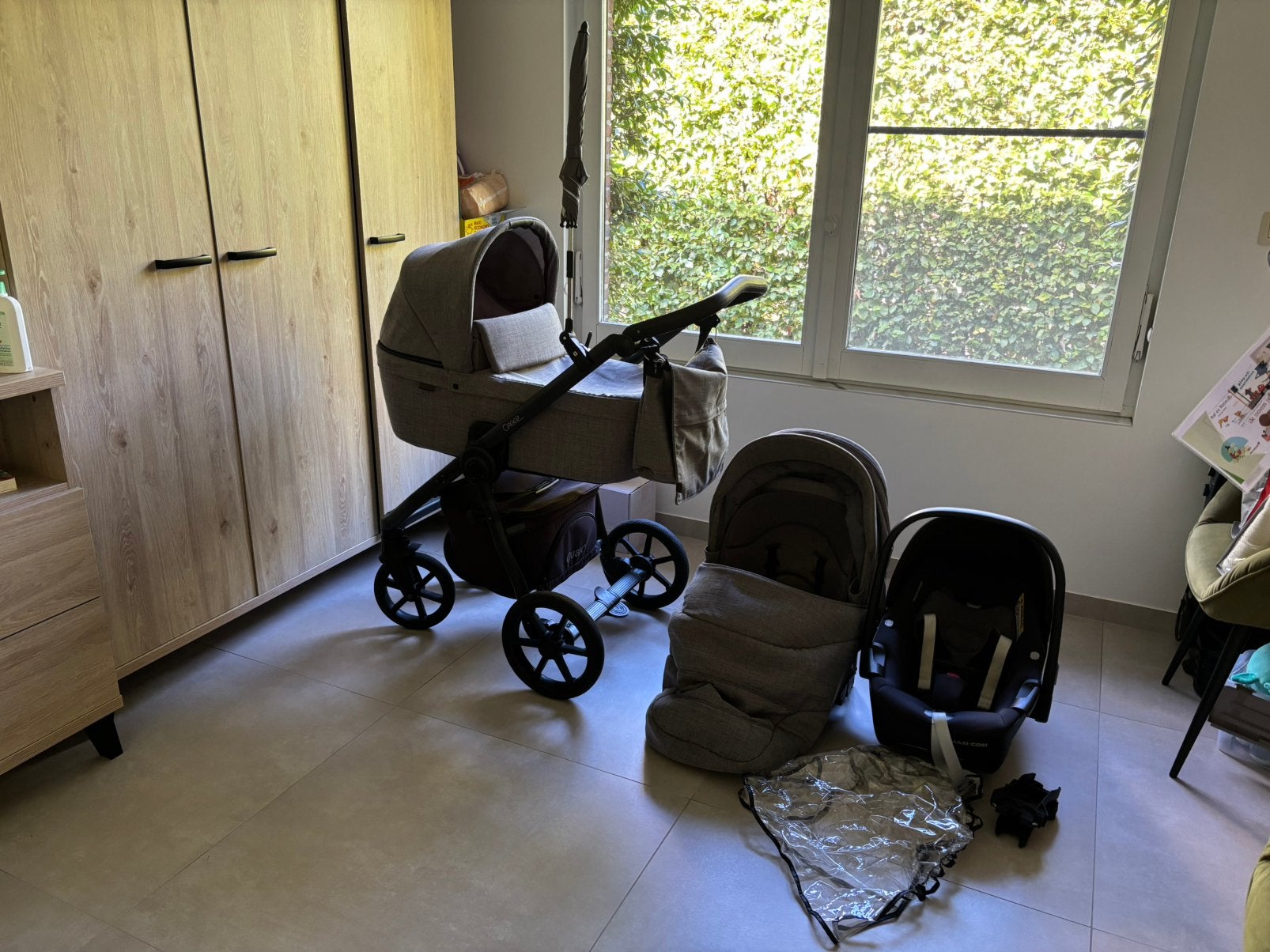 Quax Crooz kinderwagen + Maxi Cosi, Enlèvement, Comme neuf, Poussette