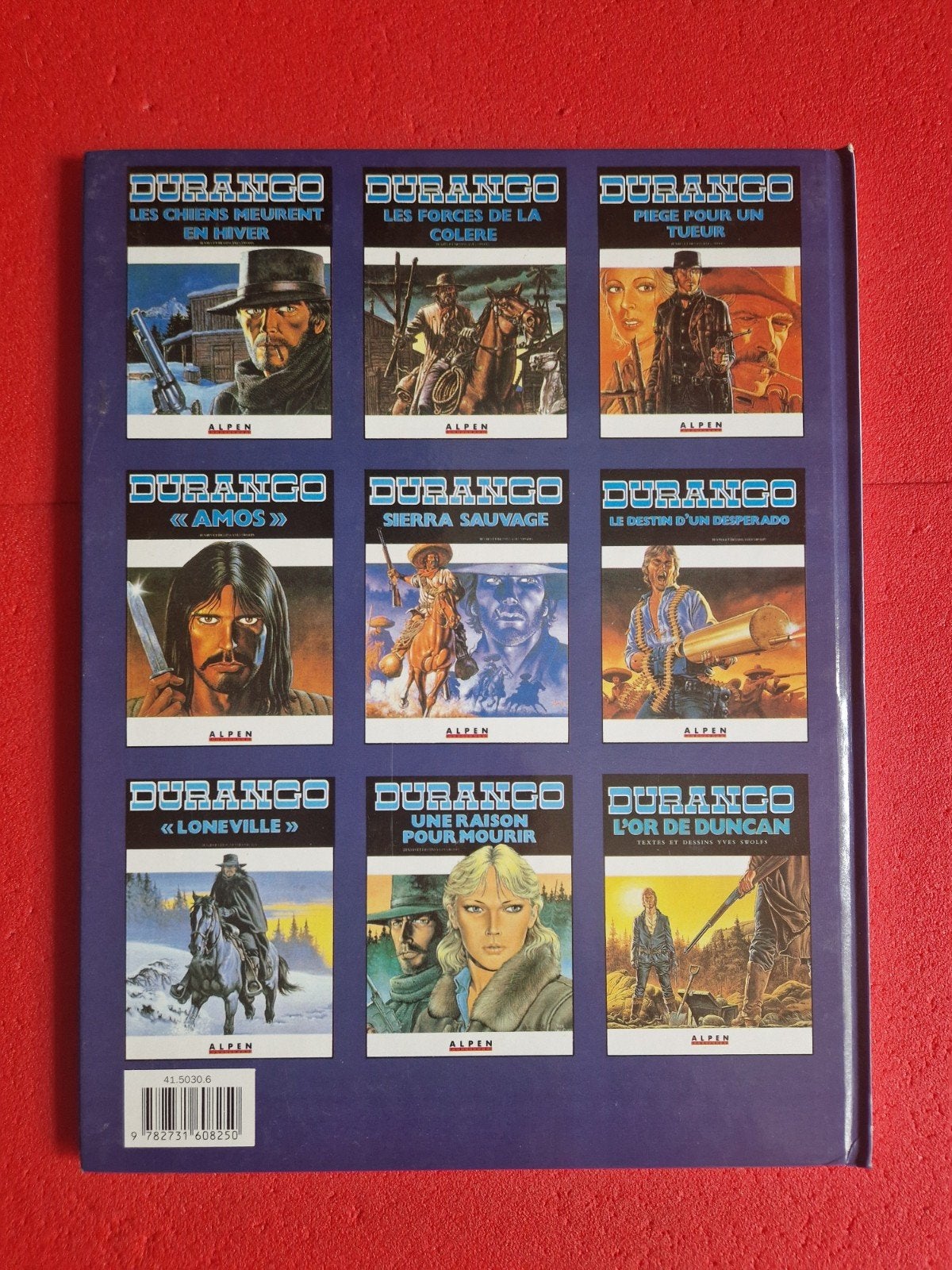 Bd durango 9,EO, Livres, Enlèvement ou Envoi