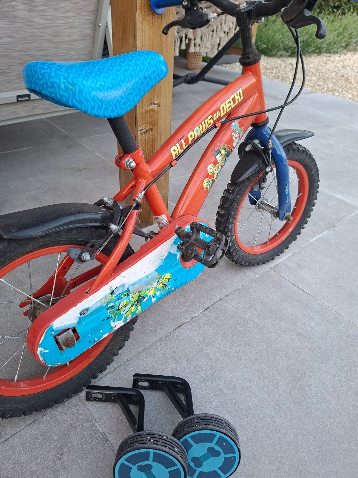 Fiets Paw Patrol, Fietsen en Brommers, Ophalen, Zijwieltjes