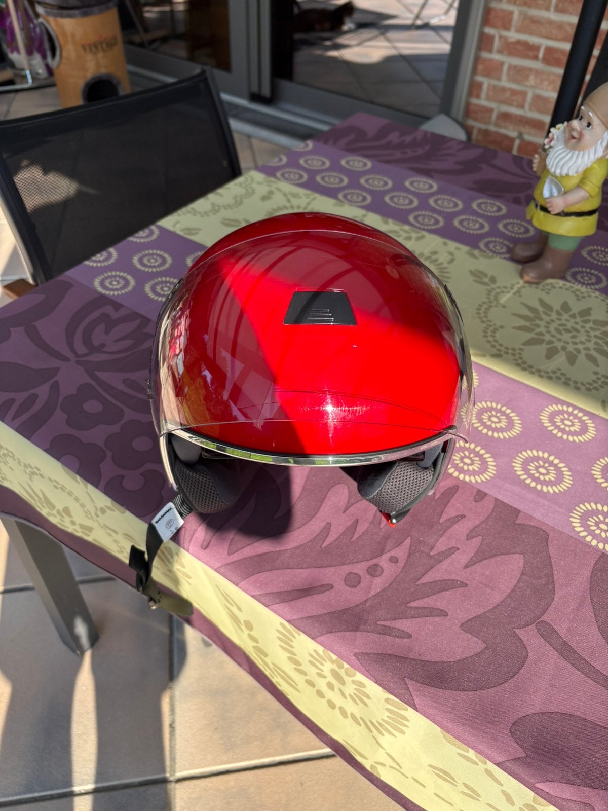Vespa helm Maat L, Ophalen, Zo goed als nieuw, Large
