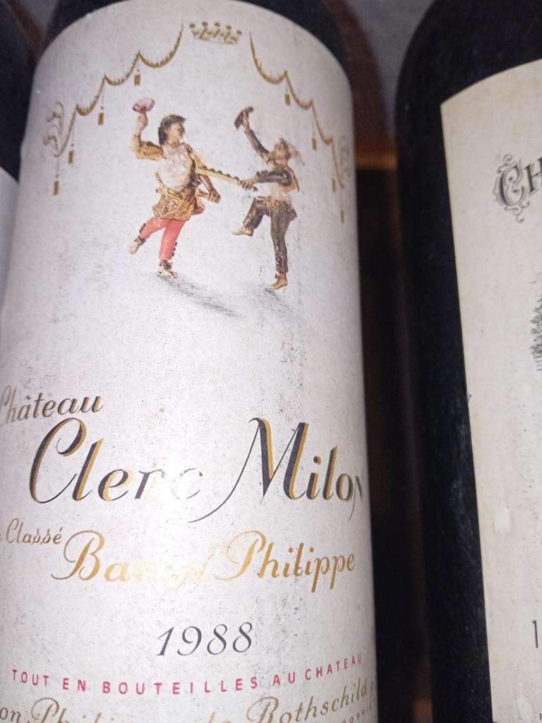 Château Clerc Milon 1988, Ophalen