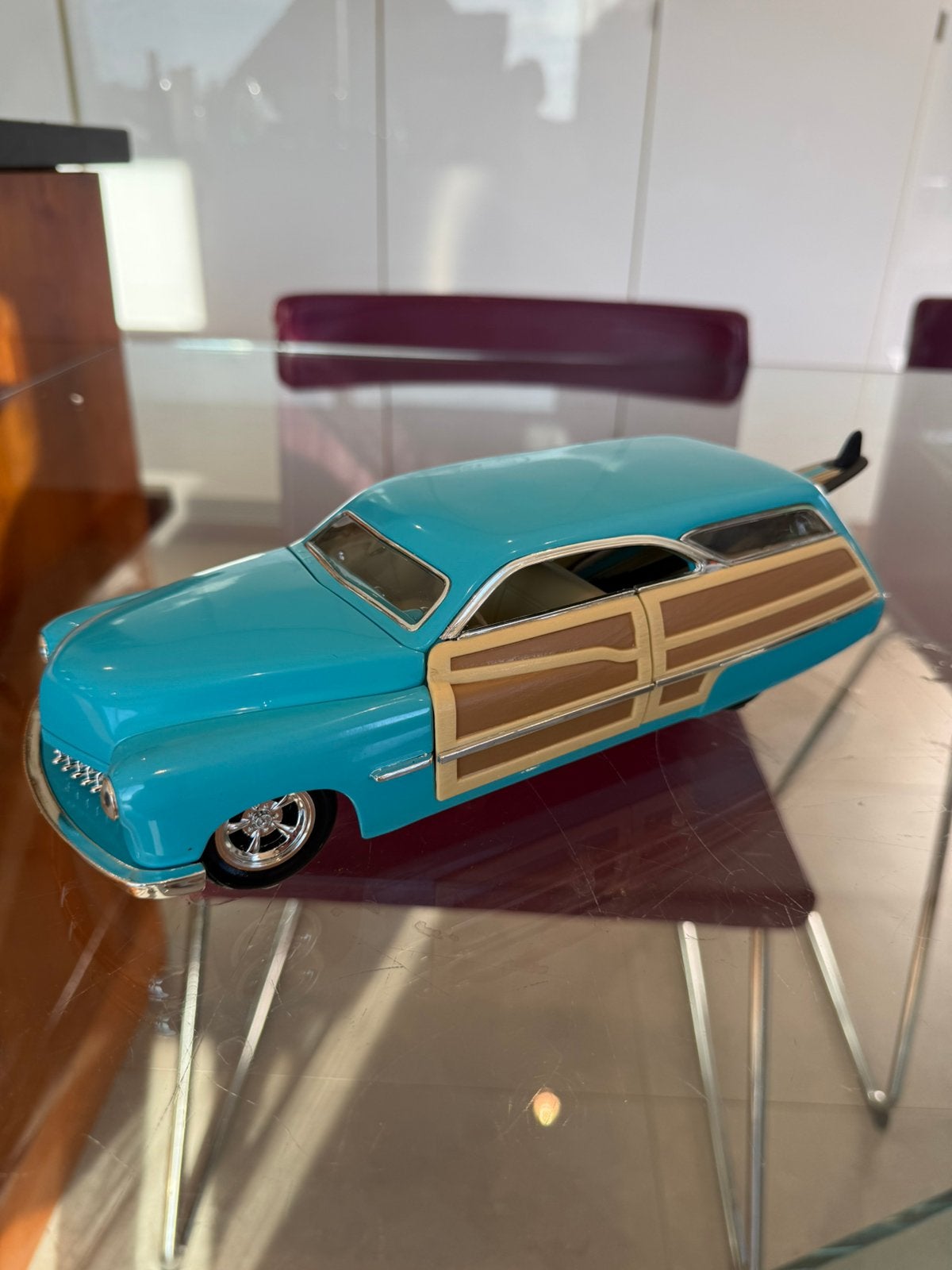 1/18 CUSTOM MERCURY "ELWOODY" WAGON 1:18 HOT WHEELS, Hobby & Loisirs créatifs, Enlèvement ou Envoi, Comme neuf, Voiture, Hot Wheels