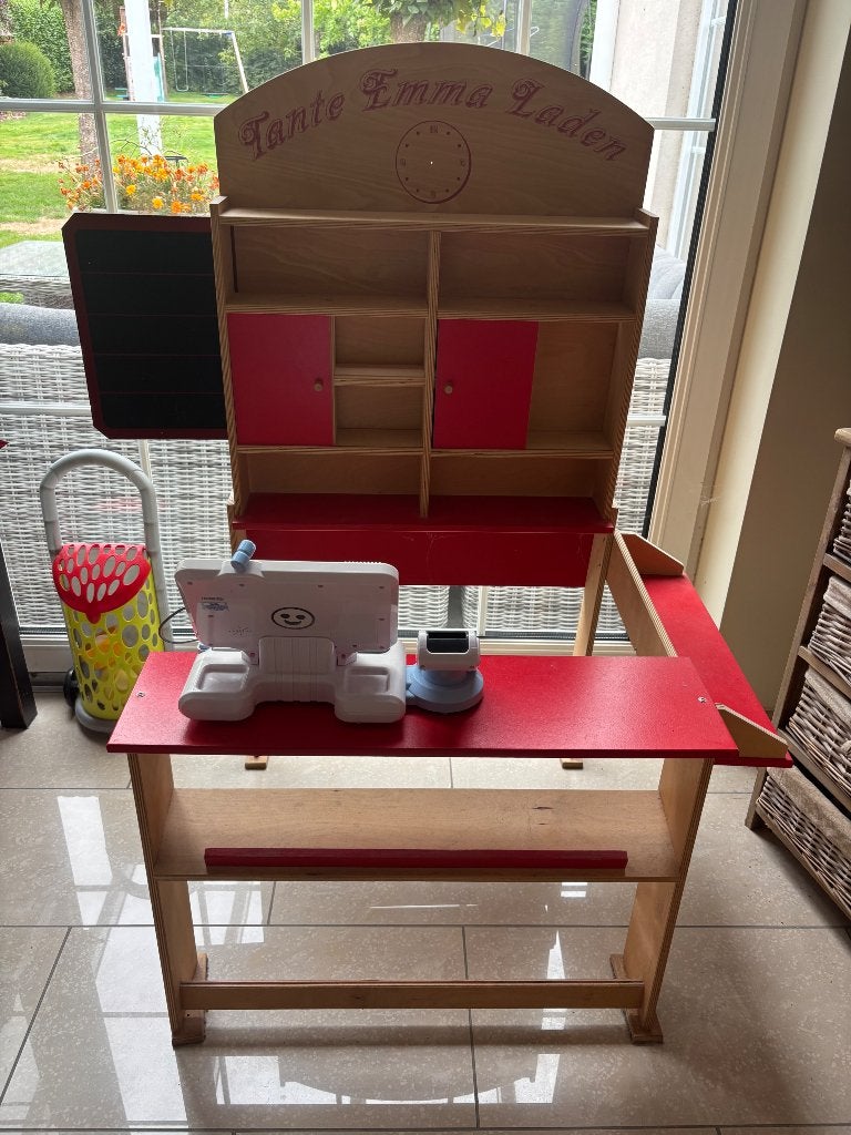 Gratis houten speelgoedwinkeltje, Ophalen, Gebruikt