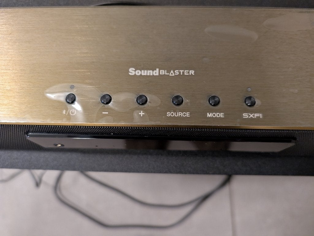 Sound blaster Katana V2 soundbar, TV, Hi-fi & Vidéo, Barres de son, Enlèvement, Bluetooth, Utilisé