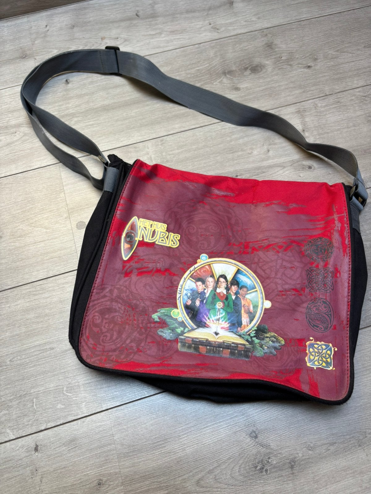 Anubis schooltas jaren 2000, Ophalen of Verzenden, Gebruikt, Schoudertas