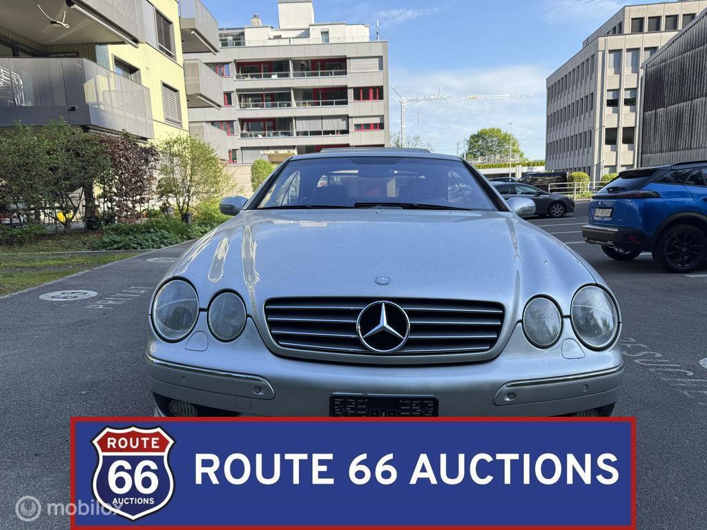 Mercedes-Benz CL 55 AMG | 2001 | Route 66 Auctions, Auto's, Oldtimers, Bedrijf, Te koop, Mercedes-Benz, Benzine, Overige carrosserie