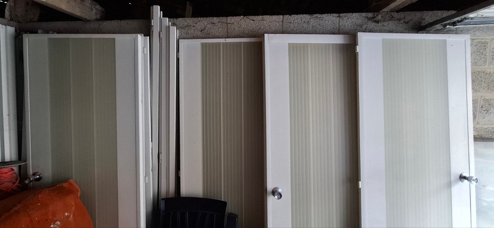 Portes complètes + chambrants, Bricolage & Construction, Chauffage & Radiateurs, Enlèvement, Neuf