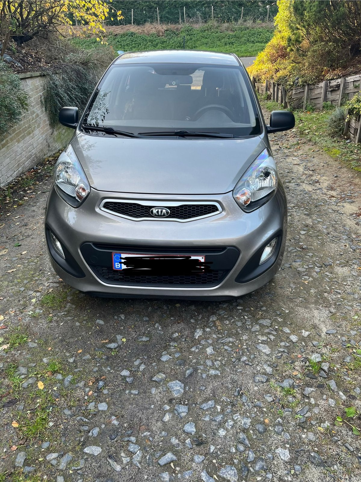 Voiture Kia 1.0 City 5 portes, Auto's, Stof, Bruin, 5 deurs, Particulier