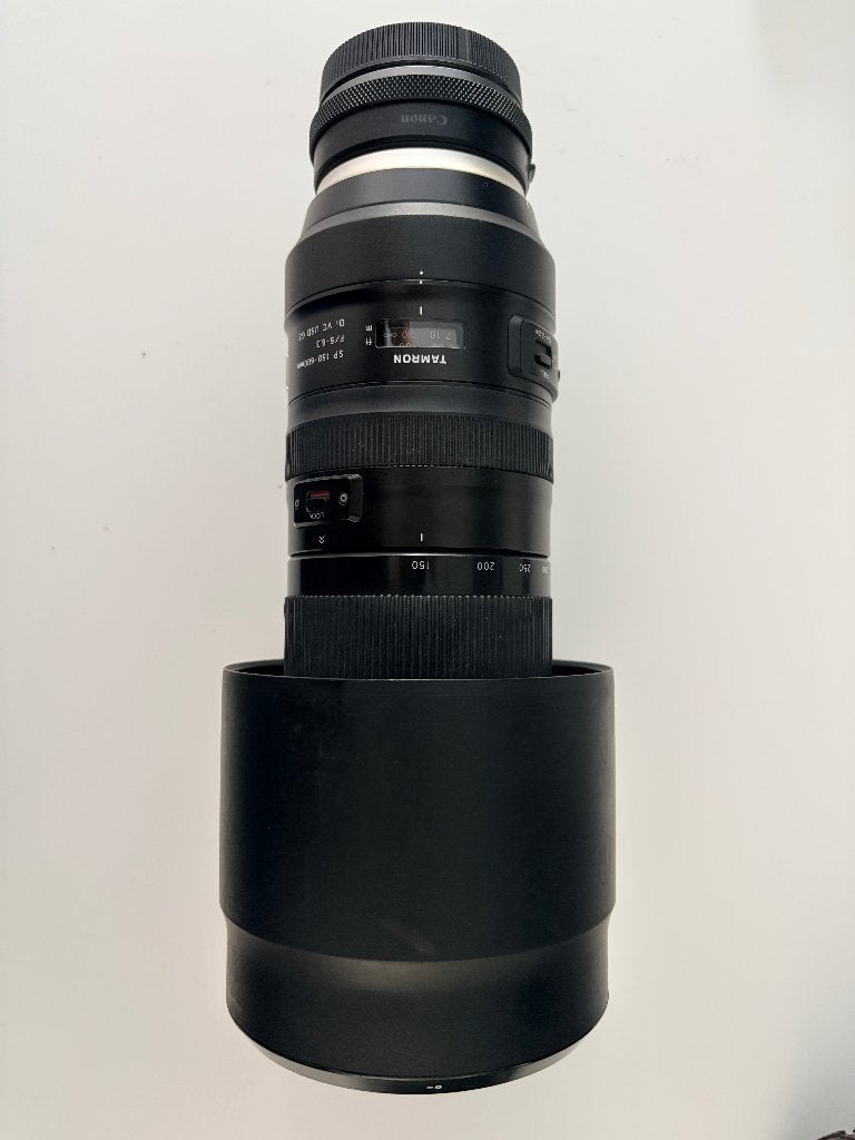 Tamron SP 150-600mm g2 met zonnekap voor Canon, TV, Hi-fi & Vidéo, Canon, Téléobjectif, Comme neuf, Enlèvement