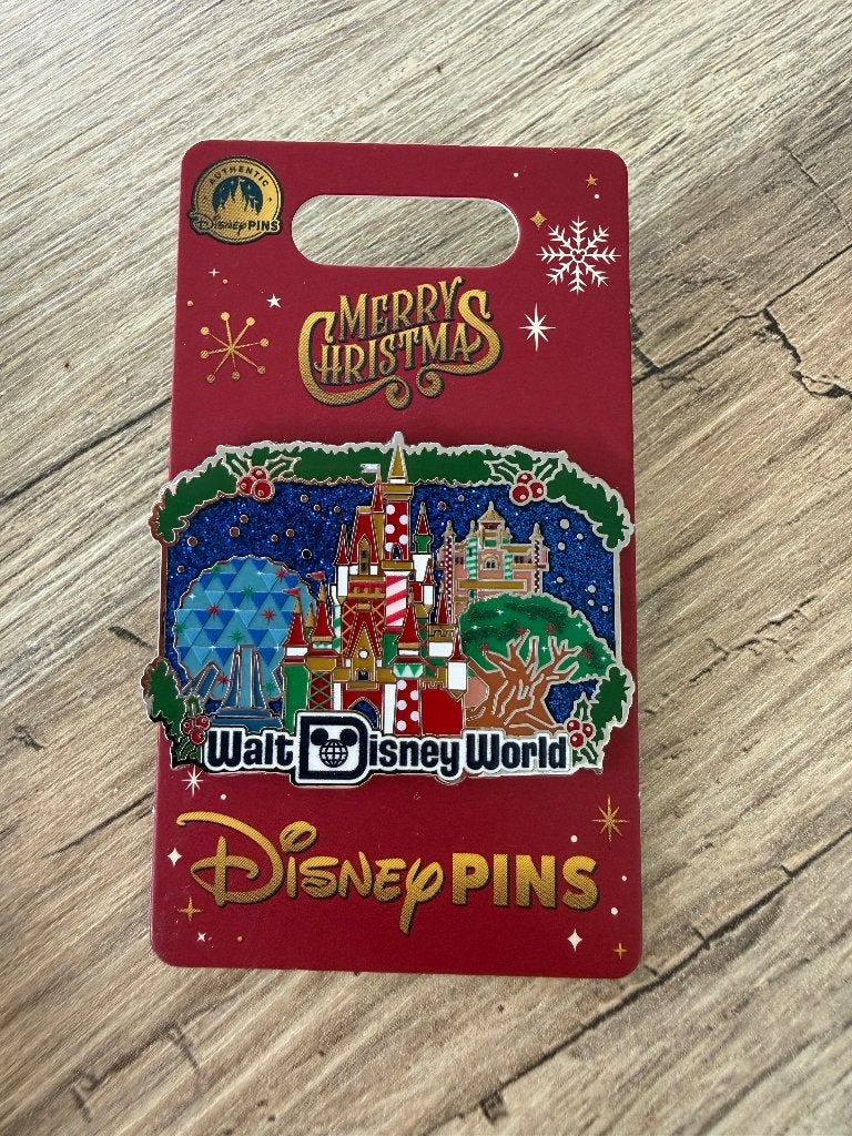 Disney world Parks Merry Christmas Pin 2025, Collections, Enlèvement ou Envoi, Comme neuf, Autres types