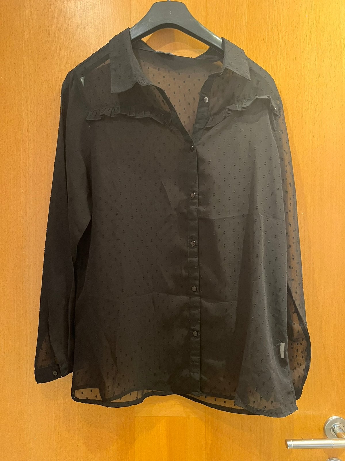 Doorzichtige blouse maat 44 zeeman, Ophalen of Verzenden, Zo goed als nieuw, Maat 42/44 (L)