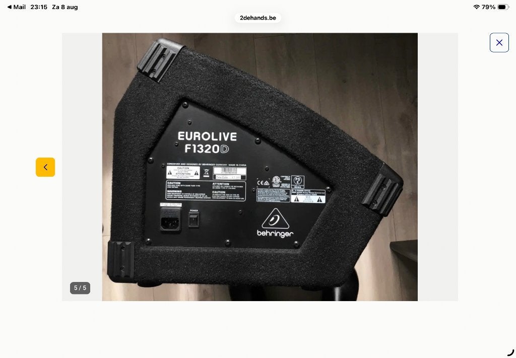 Versterker, Autres marques, Subwoofer, Comme neuf, Enlèvement