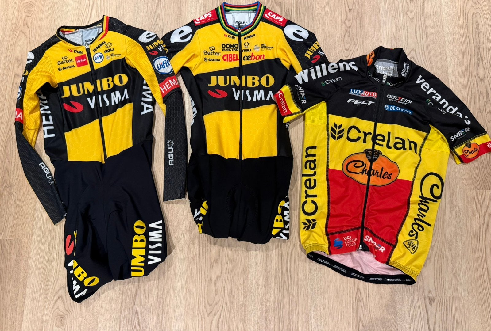 Wielertrui/koerstrui Wout Van Aert, Vélos & Vélomoteurs, Accessoires vélo | Vêtements de cyclisme, Enlèvement ou Envoi