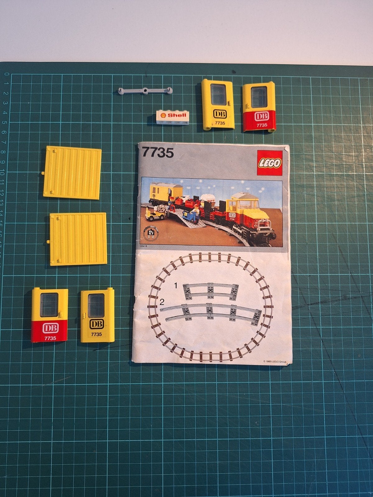 “LEGO 7735 / 12V / 1985 / DB / vintage” onderdelen, Gebruikt, Overige thema's, Lego, Ophalen of Verzenden