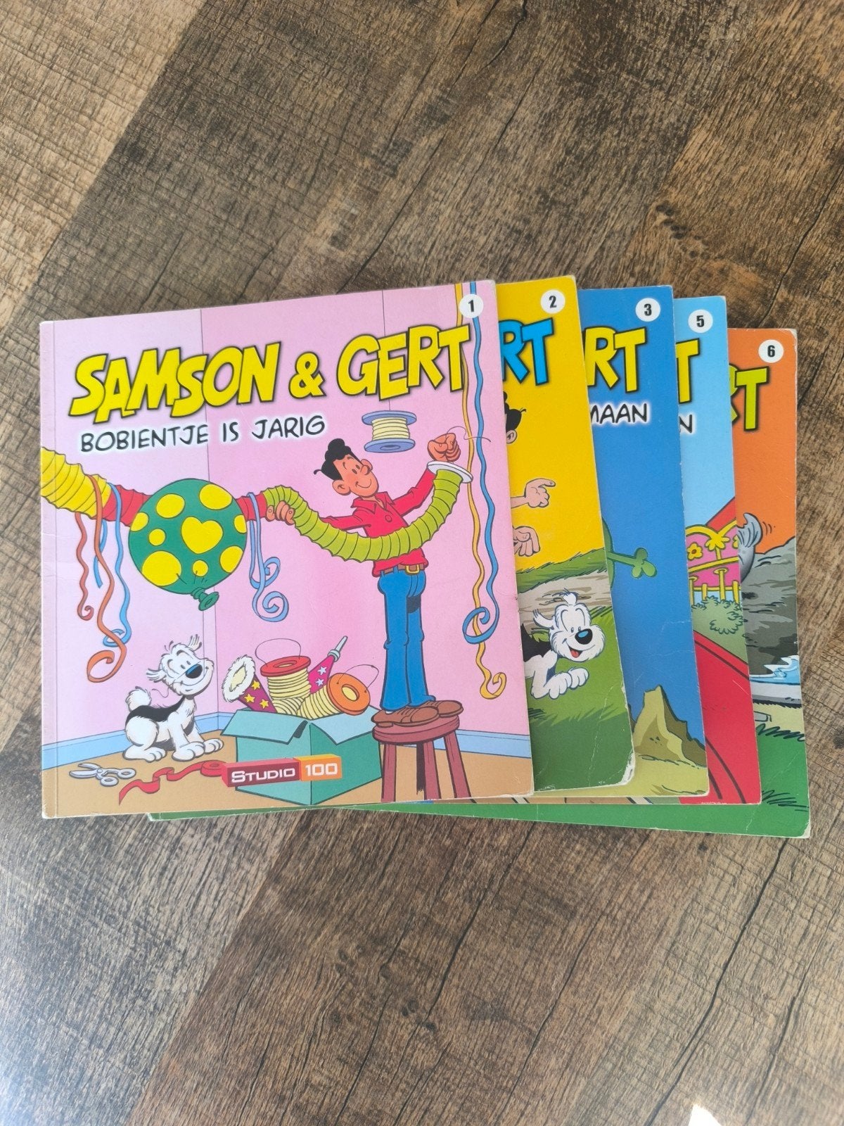 Studio 100 Boekenserie Samson en Gert, Boeken, Studio 100, 5 of 6 jaar, Fictie algemeen, Jongen of Meisje