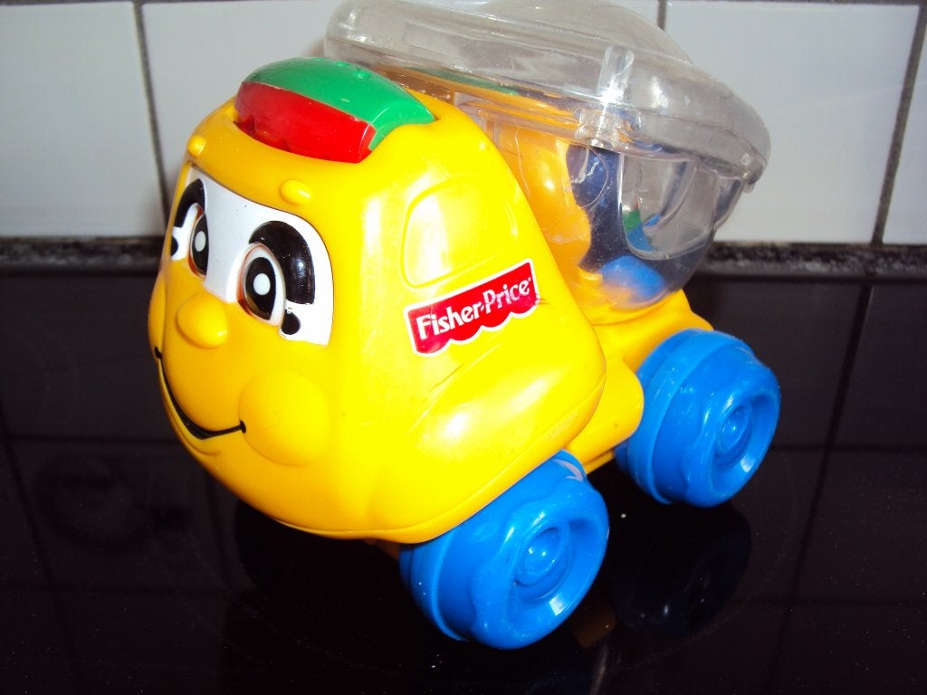Fisher price, leuk autootje met opspringende balletjes,...., Kinderen en Baby's, Speelgoed | Fisher-Price, Ophalen of Verzenden