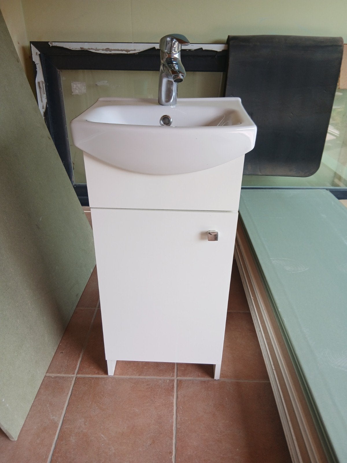 toiletmeubel met kraan, Doe-het-zelf en Bouw, Sanitair, Ophalen, Kraan