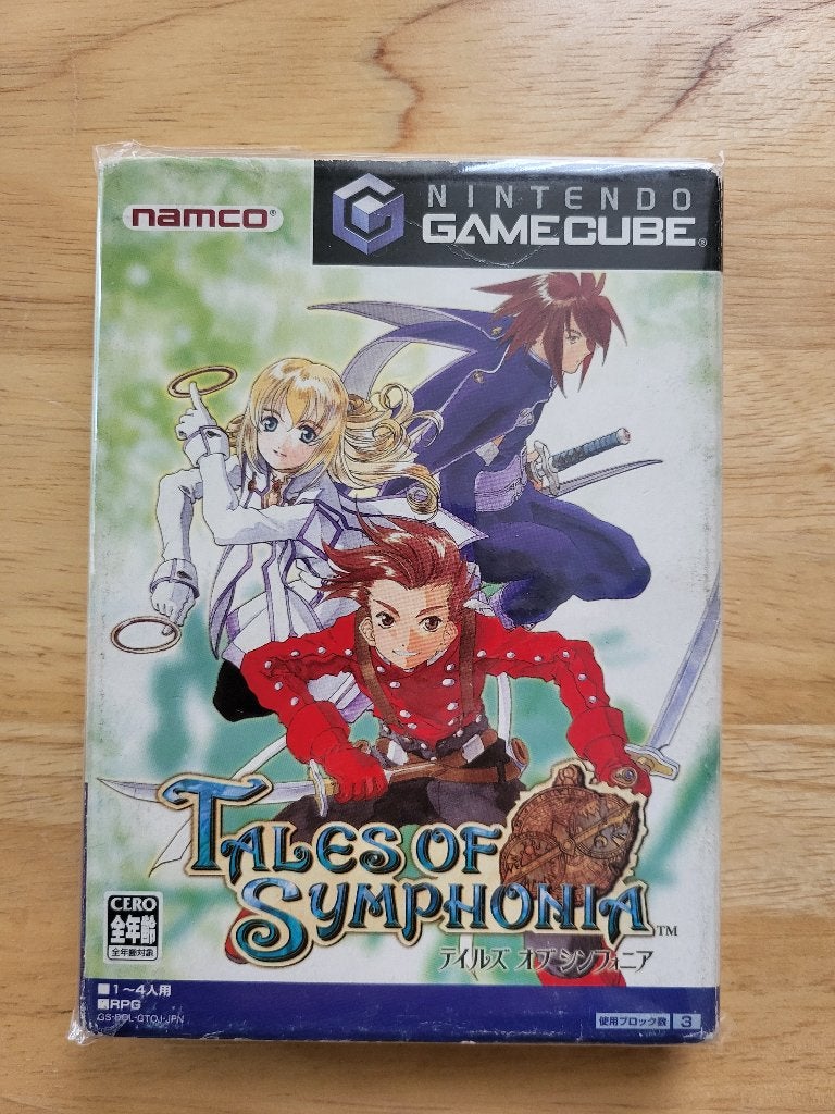 Jeu Gamecube Tales of Symphonia (import version japonaise), Consoles de jeu & Jeux vidéo, Enlèvement, Jeu de rôle (Role Playing Game)