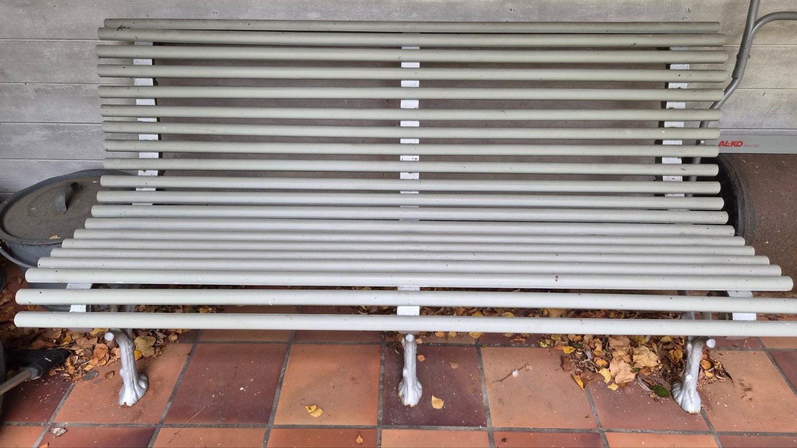 tuinbank, Jardin & Terrasse, Enlèvement, Utilisé, Bois