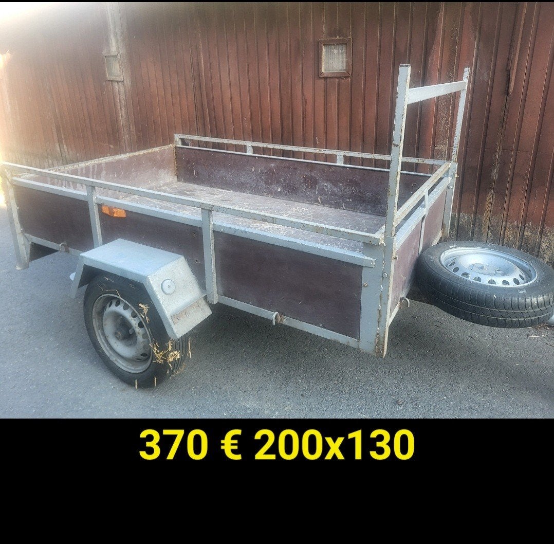 aanhangwagen meerdere modellen, Motos