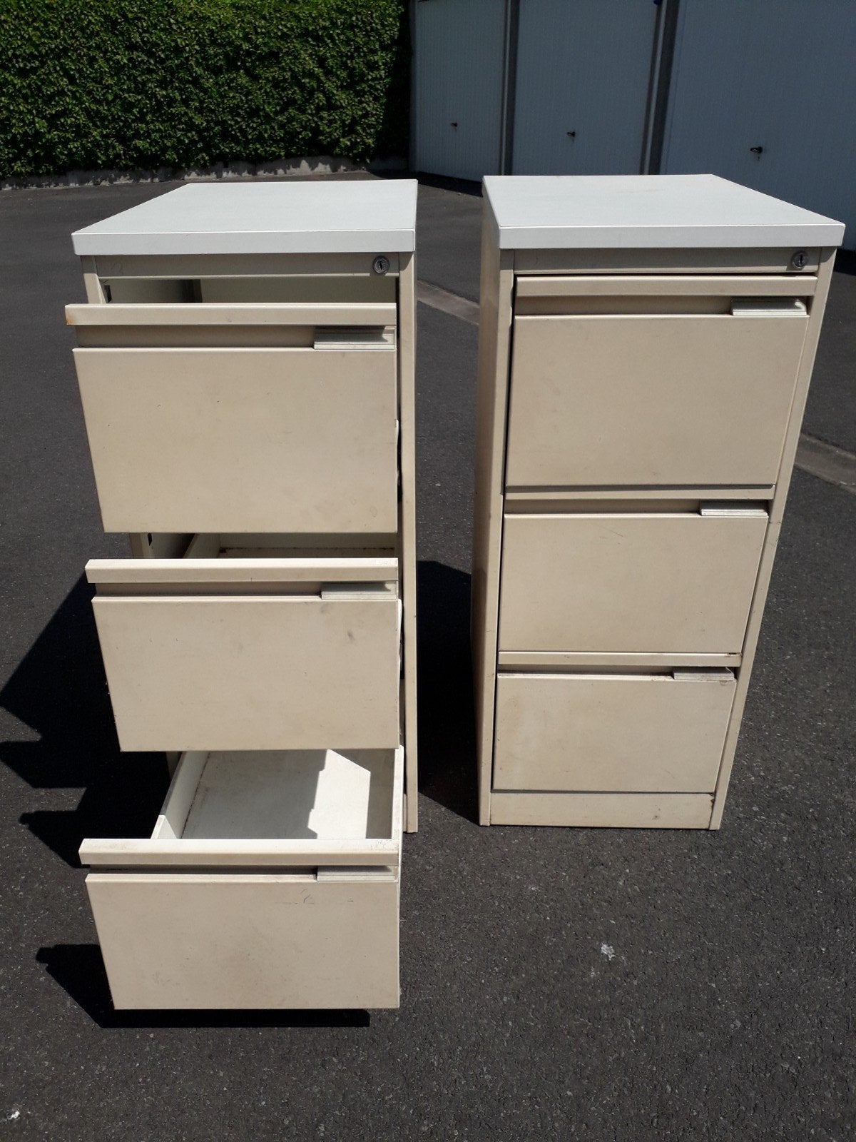 2stuks vintage lockers gebruikt, Enlèvement