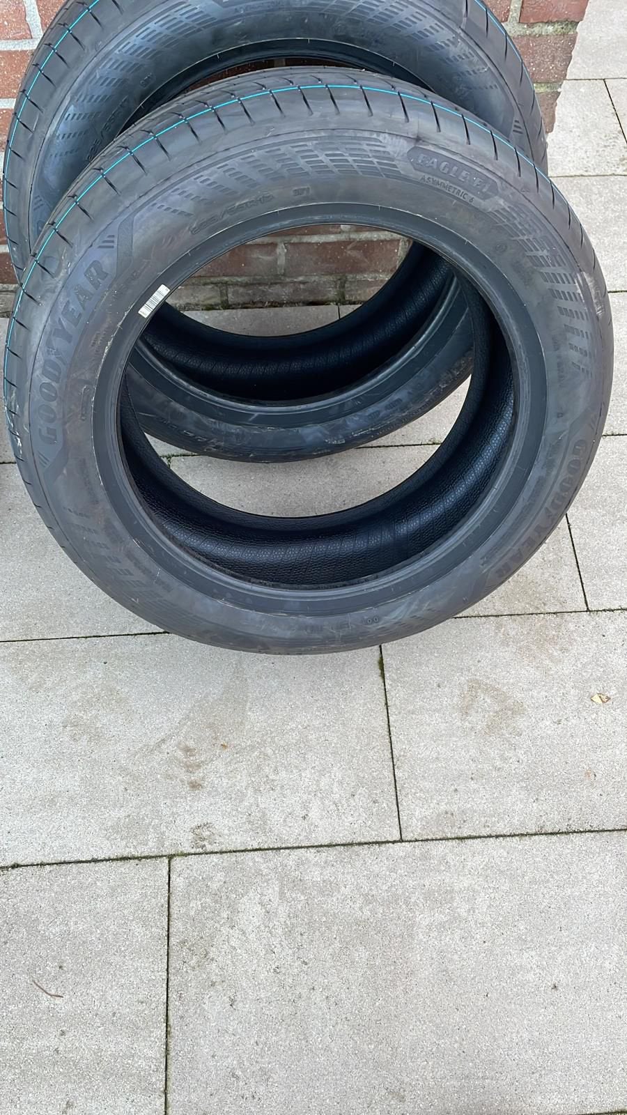 Nieuwe banden, Ophalen, Nieuw