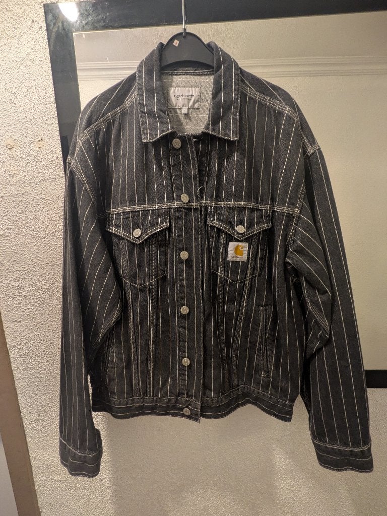 Carhartt jacket L, Enlèvement ou Envoi, Comme neuf, Taille 52/54 (L), Gris