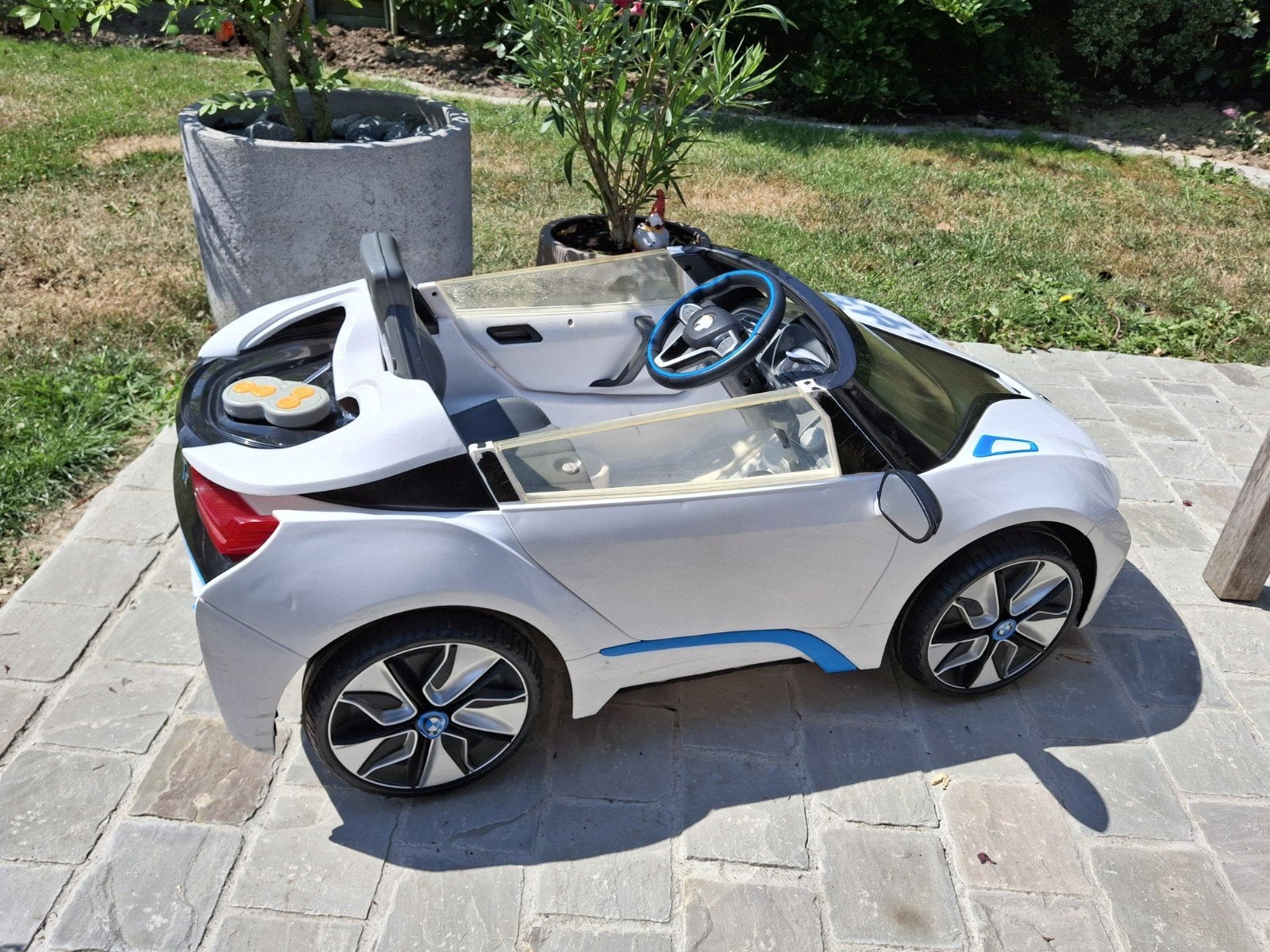 Stoere BMW i8 Concept Spyder Elektrische Kinderauto, Enlèvement