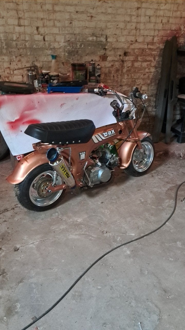 Custom getunde dax 125cc teruil of tekoop, Ophalen