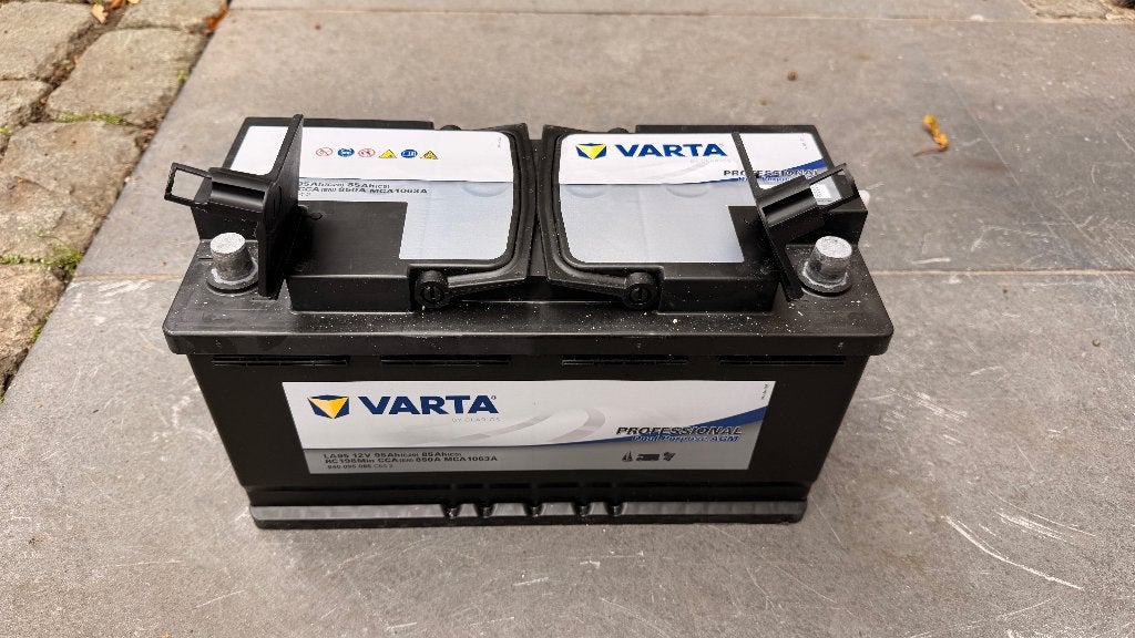 Accu AGM Dual Purpose 12V LA95, Auto-onderdelen, Gebruikt