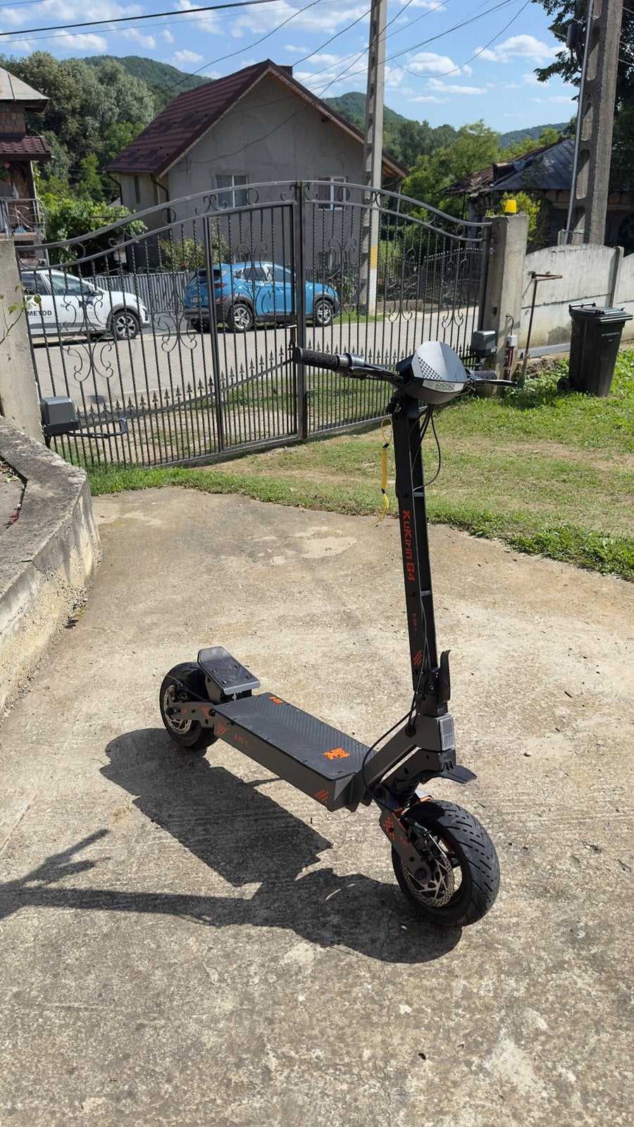 Kukirin G4 voorvork vervangen 100 km, Ophalen, Zo goed als nieuw, Elektrische step (E-scooter)
