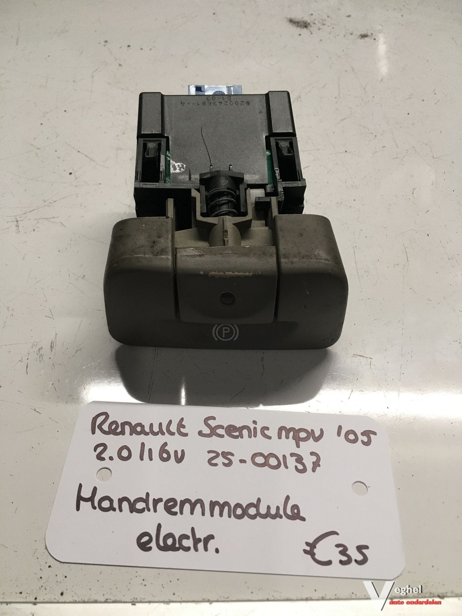 Renault Scenic 2.0 16v 2005 2500137   Handremmodule, -, Utilisé, -, -