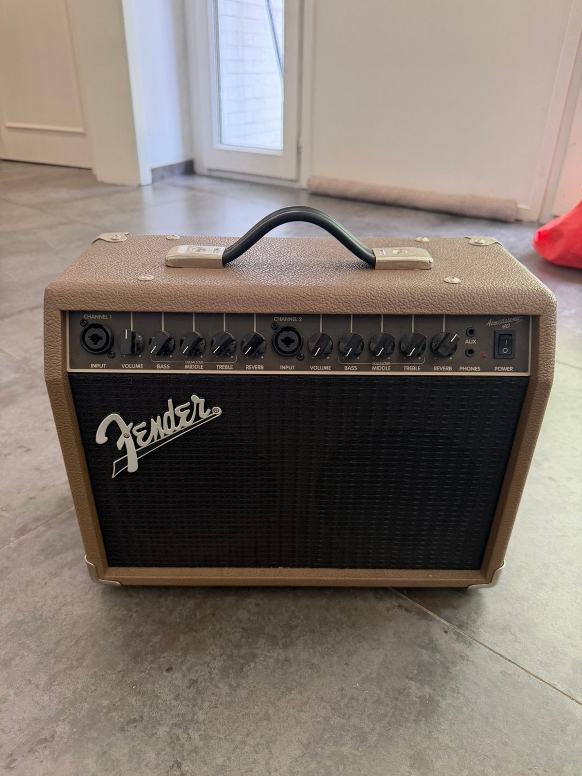 Fender Acoustasonic 40, Musique & Instruments, Enlèvement, Comme neuf, Guitare