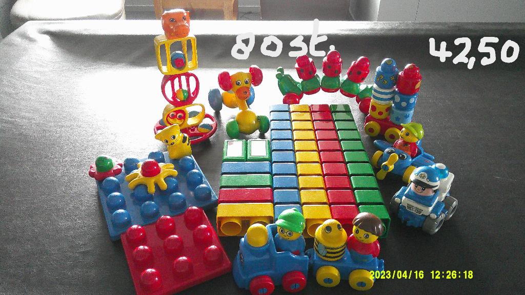 80-50-32 stuks Lego primo, baby Duplo, Kinderen en Baby's, Speelgoed | Duplo en Lego, Ophalen of Verzenden, Zo goed als nieuw