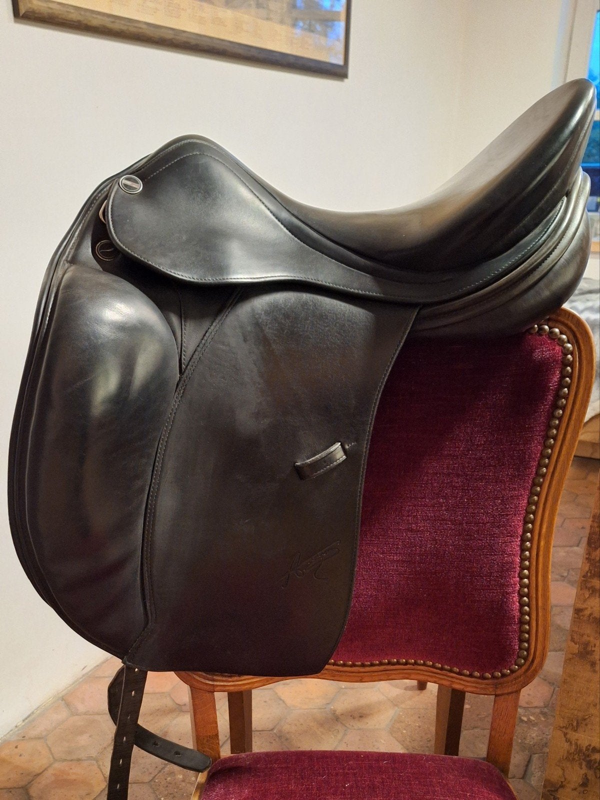 Dressuurzadel Erreplus Adelinde 17", Animaux & Accessoires, Chevaux & Poneys | Selles, Enlèvement