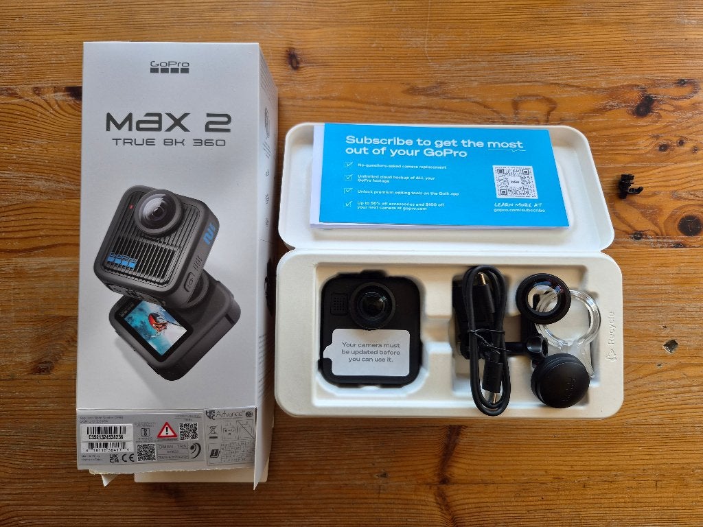 GO PRO MAX 2, Audio, Tv en Foto, Ophalen of Verzenden, Zo goed als nieuw, GoPro