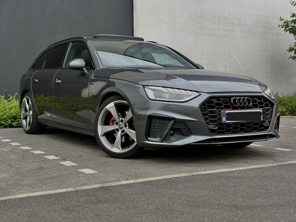 Audi A4 35TDi - 200PK - PANO/VIRTUAL/MATRIX/LEDER/S Tronic, Autos, Cuir, Argent ou Gris, Euro 6, A4