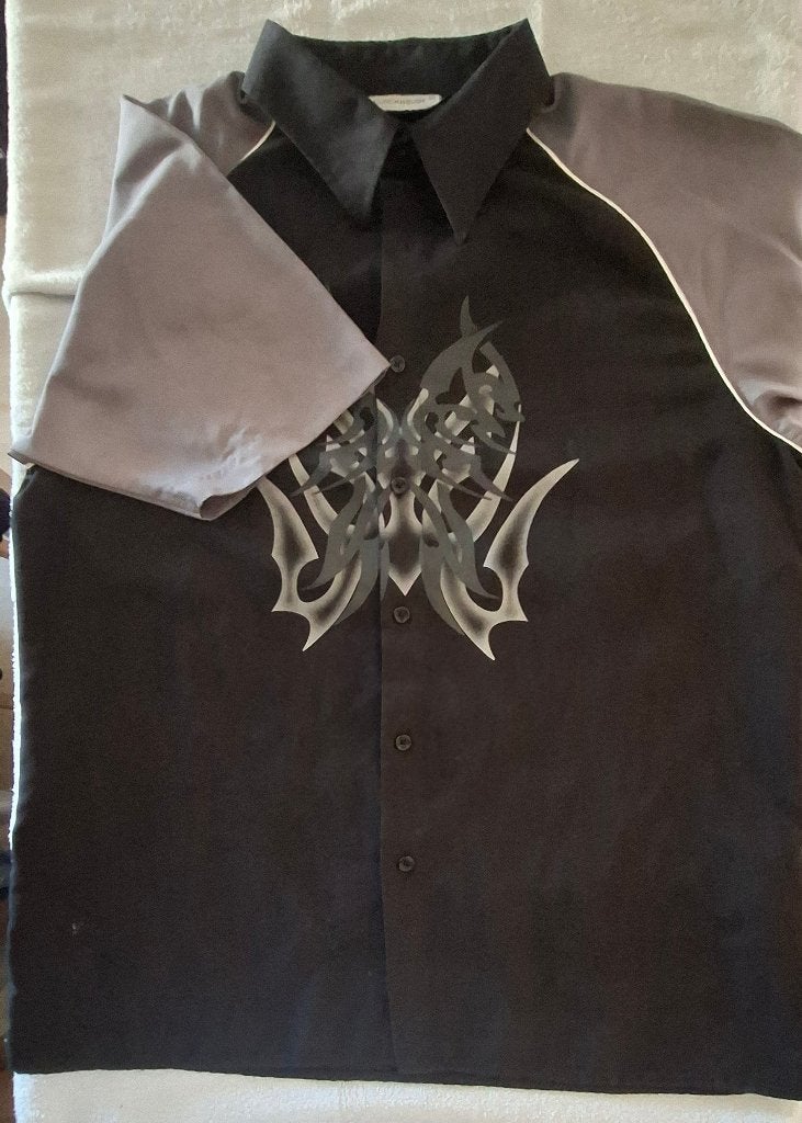 Overhemd Tribal, Vêtements | Hommes, Chemises, Enlèvement, Comme neuf, Noir