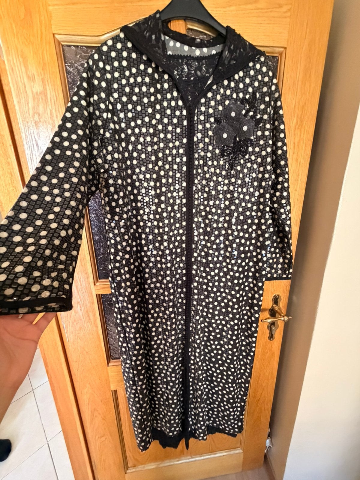 Jellaba marocaine neuve, Kleding | Dames, Ophalen of Verzenden, Nieuw, Zwart, Onder de knie